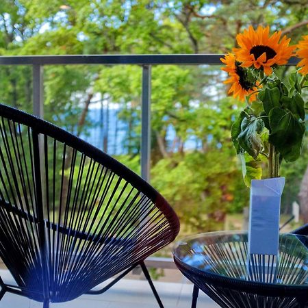 Lucky40 - Apartament Z Widokiem Na Morze, Spa Gratis, Dwie Sosny ウストロニエ・モルスキエ エクステリア 写真