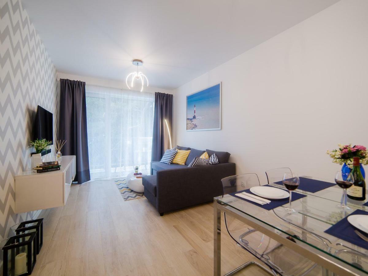 Lucky40 - Apartament Z Widokiem Na Morze, Spa Gratis, Dwie Sosny ウストロニエ・モルスキエ エクステリア 写真