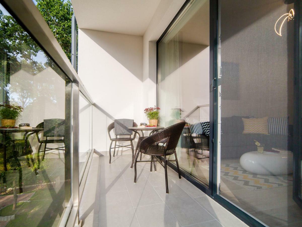 Lucky40 - Apartament Z Widokiem Na Morze, Spa Gratis, Dwie Sosny ウストロニエ・モルスキエ エクステリア 写真