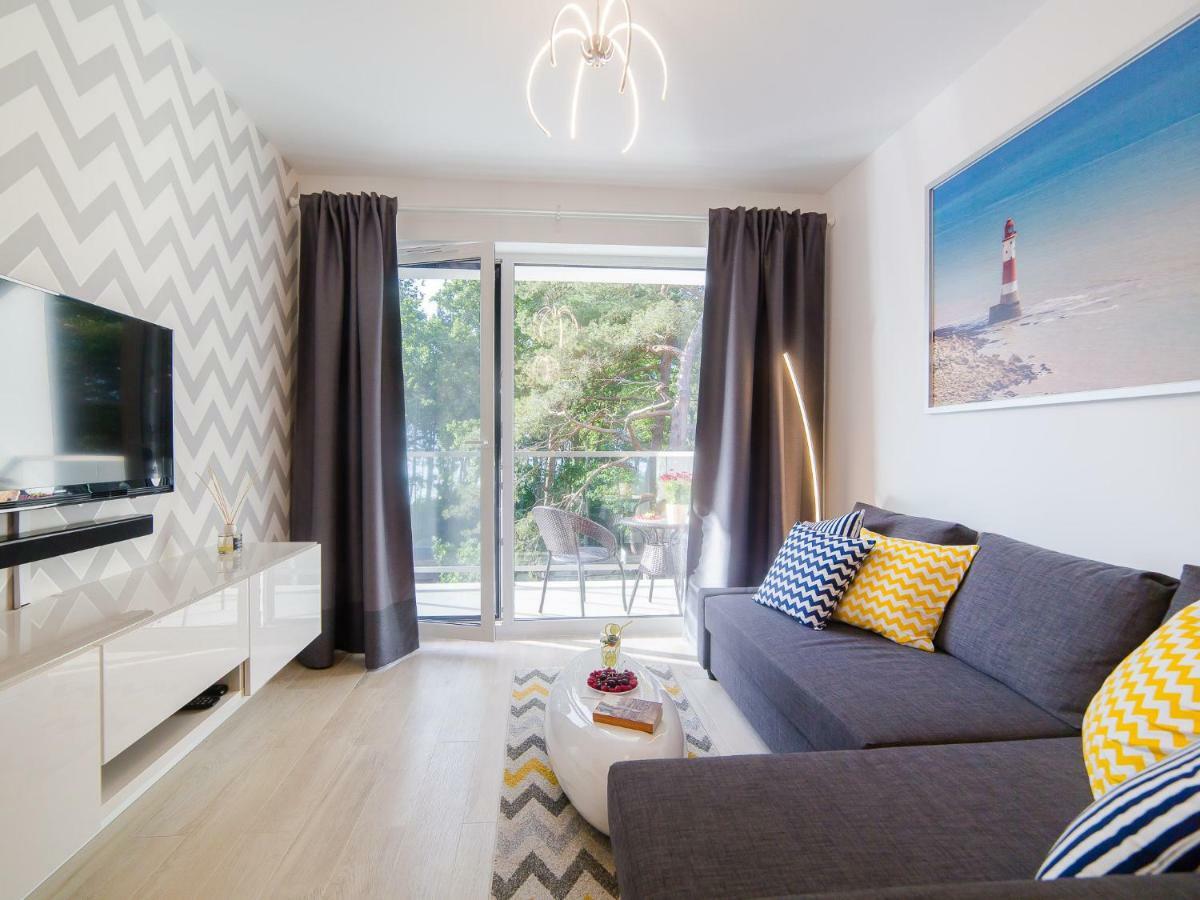 Lucky40 - Apartament Z Widokiem Na Morze, Spa Gratis, Dwie Sosny ウストロニエ・モルスキエ エクステリア 写真